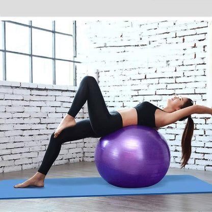 45Cm PVC Fitness Yoga Balls Thickened Explosion-Proof Exercise Home Gym Workout Gymnastics Pilates Apparatuur Balance Ball