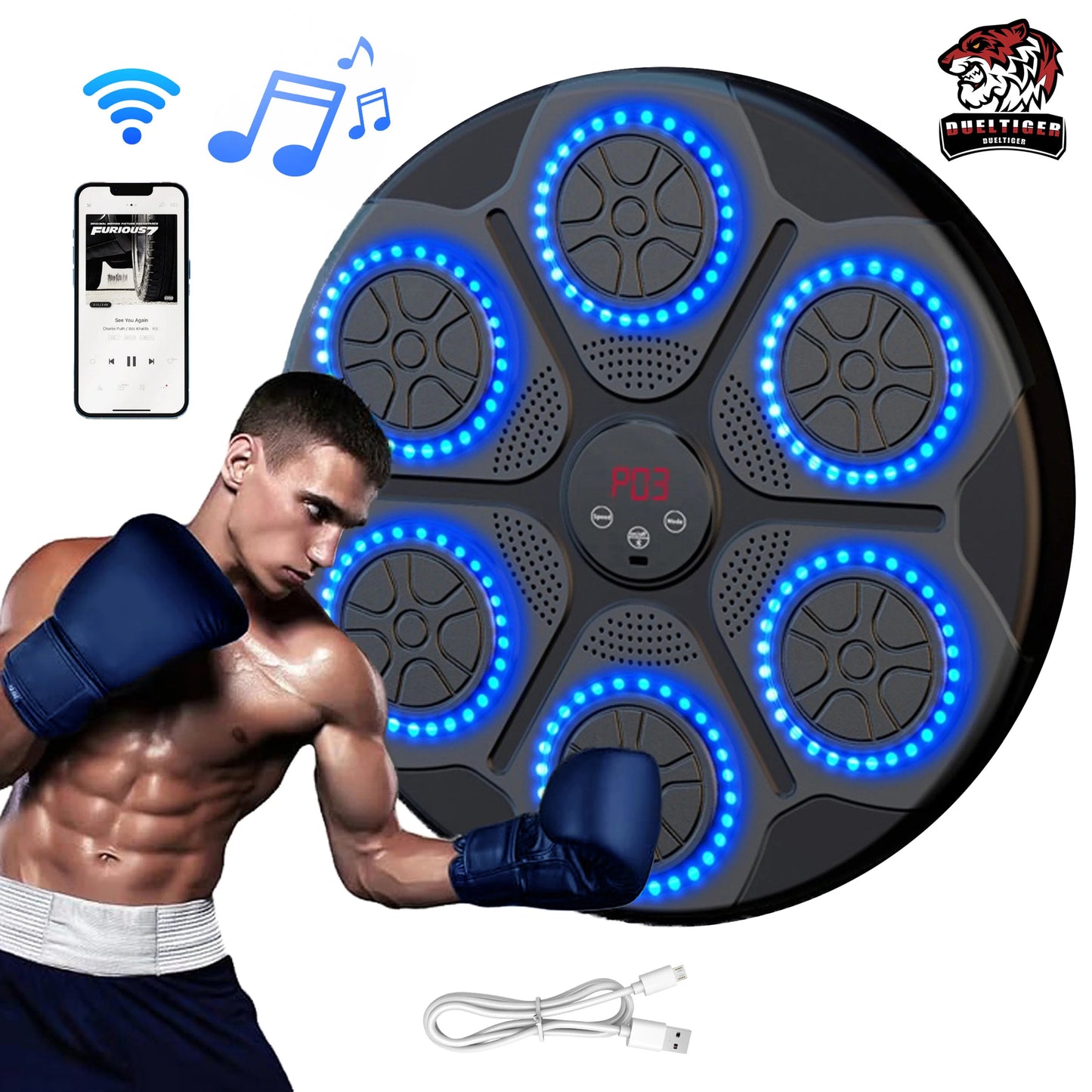 Smart Bluetooth Music Boxing Machine 